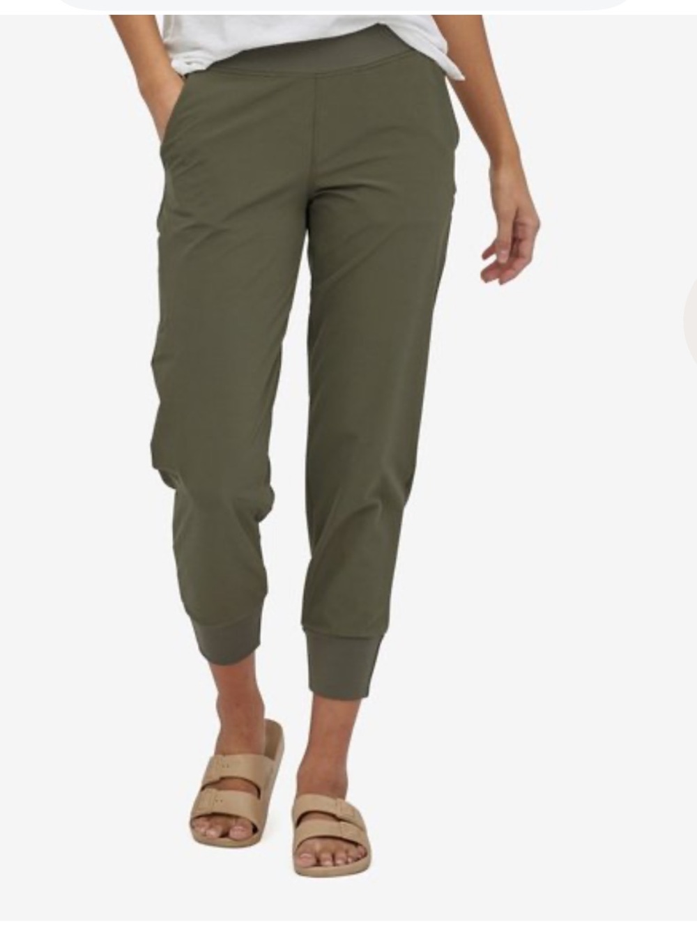Patagonia Olive Green Women's Jogger Track Pants